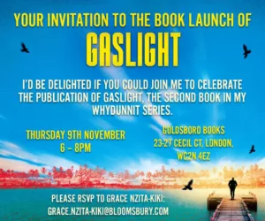 Gaslight by Femi Kayode, London invitation